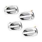 4X Exterior Door Handle For 1999-07 Chevy Silverado Gmc Sierra Cadillac 15182406 New. Price: $49.99.