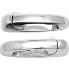 Pair Set Of 2 Exterior Door Handles Rear Driver & Passenger Side For Ram Truck New. Price: $60.59.