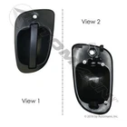 Automann HLK1067 Exterior Handle Front Left Fre New. Price: $94.07.