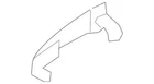 Genuine Ford Handle Outside CA1Z-7822404-A New. Price: $53.09.