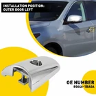For 2017-2020 Nissan Armada Left Driver Door Handle Key Bezel Cover Trims Chrome New. Price: $10.44.