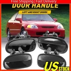 Exterior Door Handle For 96-2000 Honda Civic Front Rear Left Right Black Plastic New. Price: $8.54.