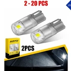 2-20X Led Bulb White T10 License Plate Map Dome Door Headlight 6000K 2US2T New. Price: $84.91.