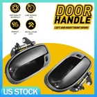 Front Outside Door Handles Set Lh Smooth Black For 1996-2000 Honda Civic New. Price: $18.04.