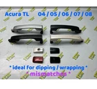 Exterior Door Handle SET-4 Piece Trq DHA30283 Fits 2004-2008 Acura Tl For. Price: $35.00.