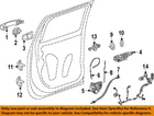 Gm Oem Lock -rear Door-handle Base Right 13511029 New. Price: $47.31.