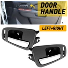 Interior Door Handle Front Black With Chrome For 07-13 Chevrolet Avalanche New. Price: $18.99.