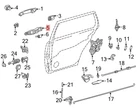 Mercedes-benz Front Exterior Door Handle Base 202-760-06-34 For E320 & More New. Price: $17.56.