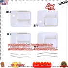 Front & Rear Oxford White Door Handle Set 1999-2016 Super Duty Crew Cab New. Price: $68.98.