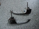 L64-67 C2 Corvette Lh/rh Outside Chrome Door Handles W/buttons-gm #571942/571943 Used. Price: $99.95.