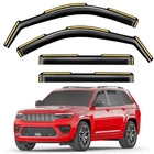 In-channel Window Rain Guards Fit For Jeep Grand Cherokee (not L) 2022-20... New. Price: $45.16.