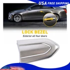 Driver Side Exterior Silver Door Handle Trim Cap Cover For 2013-19 Cadillac Xts New. Price: $10.44.