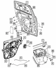 Genuine Mopar 2007-2017 Dodge Caliber Exterior Black Door Handle Right 5074194AG New. Price: $44.09.
