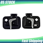 Dorman Door Handle Front Chrome & Black Pair Set For Kenworth Peterbilt Ol New. Price: $178.43.