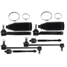 8X Front Rack Pinion Bellow Tie Rod Sway Bar End Link For 2011-2012 Nissan Leaf New. Price: $45.75.