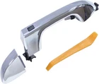Front Driver Side Exterior Door Handle With Smart Key Chrome Gray For Kia New. Price: $50.71.