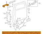 Hummer Gm Oem 06-10 H3-OUTSIDE Exterior Door Handle 25957909 New. Price: $34.85.