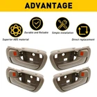 4 Pcs Car Door Handles For 2002-2006 Toyota Camry Interior Front Rear Oxilam New. Price: $18.04.