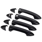 Gloss Black Door Handle Covers With Front Smartkey For 2013-2017 Honda Accord New. Price: $18.99.