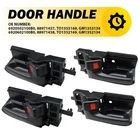 4PC Inside Door Handle Set For 2003-2008 Toyota Corolla Front Rear Black Plastic New. Price: $21.84.