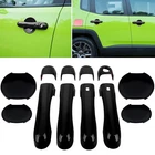 Car Door Handle Cover Smart Keyhole & Cup Bowl Trim Exterior For Jeep Renegade New. Price: $29.81.