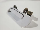 1993 Lincoln Continental Oem Left Rear Exterior Outside Door Handle White Used. Price: $98.75.