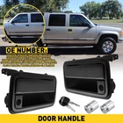 Exterior Door Handle W/lock Cylinder Front Left Right Pair For Chevy & Gmc New. Price: $32.29.