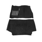 Scott Drake CAR65-FB-BK Molded Carpet Kit Black Ford Mustang 65-68 New. Price: $298.25.