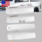New For 2012-2018 Dodge Ram Front Rear 4 Door Handle Bright WHITE(PW7). Price: $49.27.