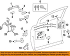 Toyota Oem 13-20 Avalon Lock Hardware-handle Cover 692500T040C1 New. Price: $39.81.