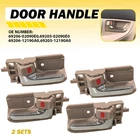 4PCS Beige Chrome Inner Inside Interior Door Handle Set Fit 03-08 Toyota Corolla New. Price: $20.89.