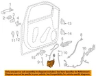 Gm Oem 14-20 Escalade Front Door Hardware-lock 13597536 New. Price: $100.85.