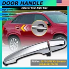For 11-15 Kia Sorento Front Outside Door Handle Chrome Rear Right External New. Price: $13.99.