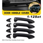 12SET For 2013-17 Honda Accord Gloss Black Door Handle Covers W/ Front Smartkey New. Price: $33.62.