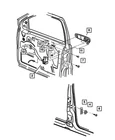 Genuine Mopar Exterior Door Handle Left 5GG27WELAB New. Price: $64.01.