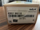 Genuine Kia Forte Handle Left Drivers Outside 82651-M6110 Oem Painted White New. Price: $77.00.