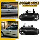 Outside Door Handle Set 2PC For 1996-2000 Honda Civic Smooth Black Front Rh+lh New. Price: $18.04.