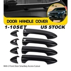 4PCS/SET Black Exterior Door Handle Cover Molding Trim Fit Honda 2016-2022 Pilot New. Price: $69.39.