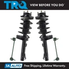 Trq 4 Piece Kit Strut & Coil Spring Assembly Sway Bar Link Lh Rh Ford Focus New. Price: $204.95.