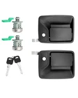 Exterior Door Handle W/ Lock Cylinders & Keys Fit 99-16 Ford F450 F550 F650 F750 New. Price: $41.99.