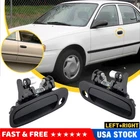 Outside Black Front Left+right Outer Door Handle For 98-02 Toyota Corolla New. Price: $21.84.