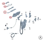 Left Door Handle W214 W223 X294 V295 V297 Genuine Mercedes-benz A0997606206 New Neu:. Price: $581.24.