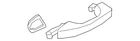 Genuine Audi Exterior Door Handle 5G0-837-205-R-GRU New. Price: $235.19.