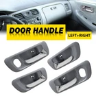 4PCS Gray Front Rear Inner Inside Door Handle Set Lh&rh For 98-02 Accord Dx E3 New. Price: $23.74.