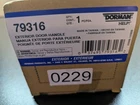 Dorman 79316 Outside Door Handle Front Driver Side. New. Price: $25.00.
