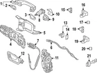 Genuine Volkswagen Mount Bracket 2GJ-837-470-B New. Price: $10.66.