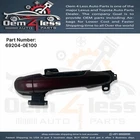 Toyota Highlander 2014 2019 Exterior Rear Left Door Handle Oem 69204-0E100 Used. Price: $125.00.