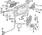 Genuine Mercedes-benz Door Handle 099-760-39-03-7831 New. Price: $354.24.