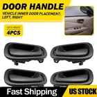 Interior Door Handle Black Front Rear Lh Side For 1998-02 Toyota Corolla New. Price: $15.19.