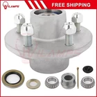 Fits 3500 Lbs Axle L68149 L44649 Bearings With Trailer Galvanized Hub On 4.5" New. Price: $56.23.
